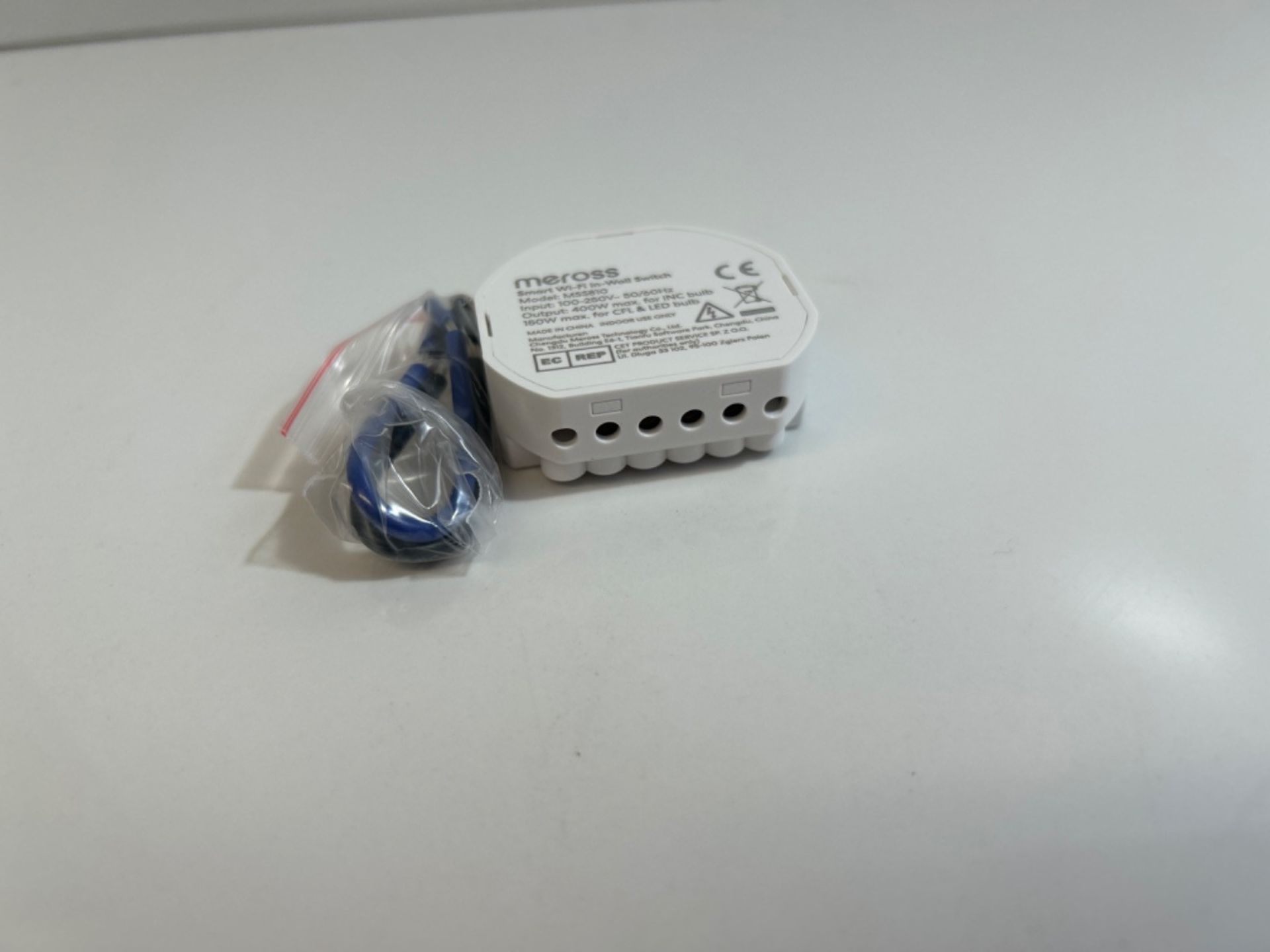 Meross Smart Light Switch Module, DIY Wall Switch Module, Wireless Relay Smart Switch works with Ap - Image 3 of 3