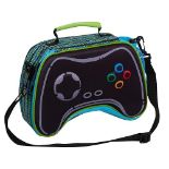 Epic Gamer Lunch Bag for Kids 3D Gaming Controller Lunch Box for School Travel Insulated Lunchbag w