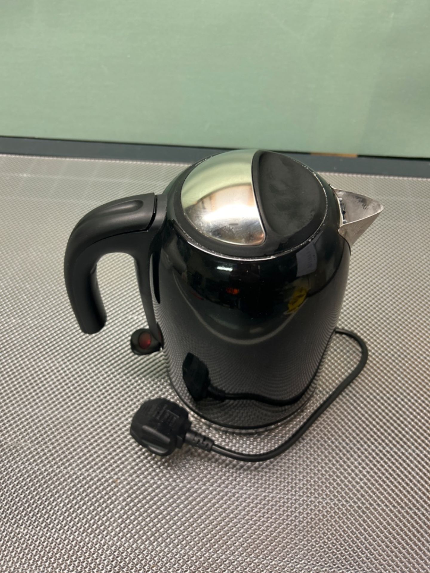 Russell Hobbs Black Stainless Steel 1.7L Cordless Electric Kettle with black handle (Fast Boil 3KW, - Image 2 of 3