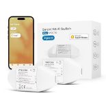 Meross WiFi Smart Switch Works with Apple HomeKit, DIY Smart Switch Module Remote and Voice Control