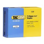 Tacwise 0368 Type 71 / 8 mm Galvanised Upholstery Staples, Pack of 20,000