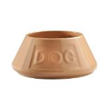 Mason Cash Cane Non Tip Lettered Stoneware Dog Bowl, 21 cm