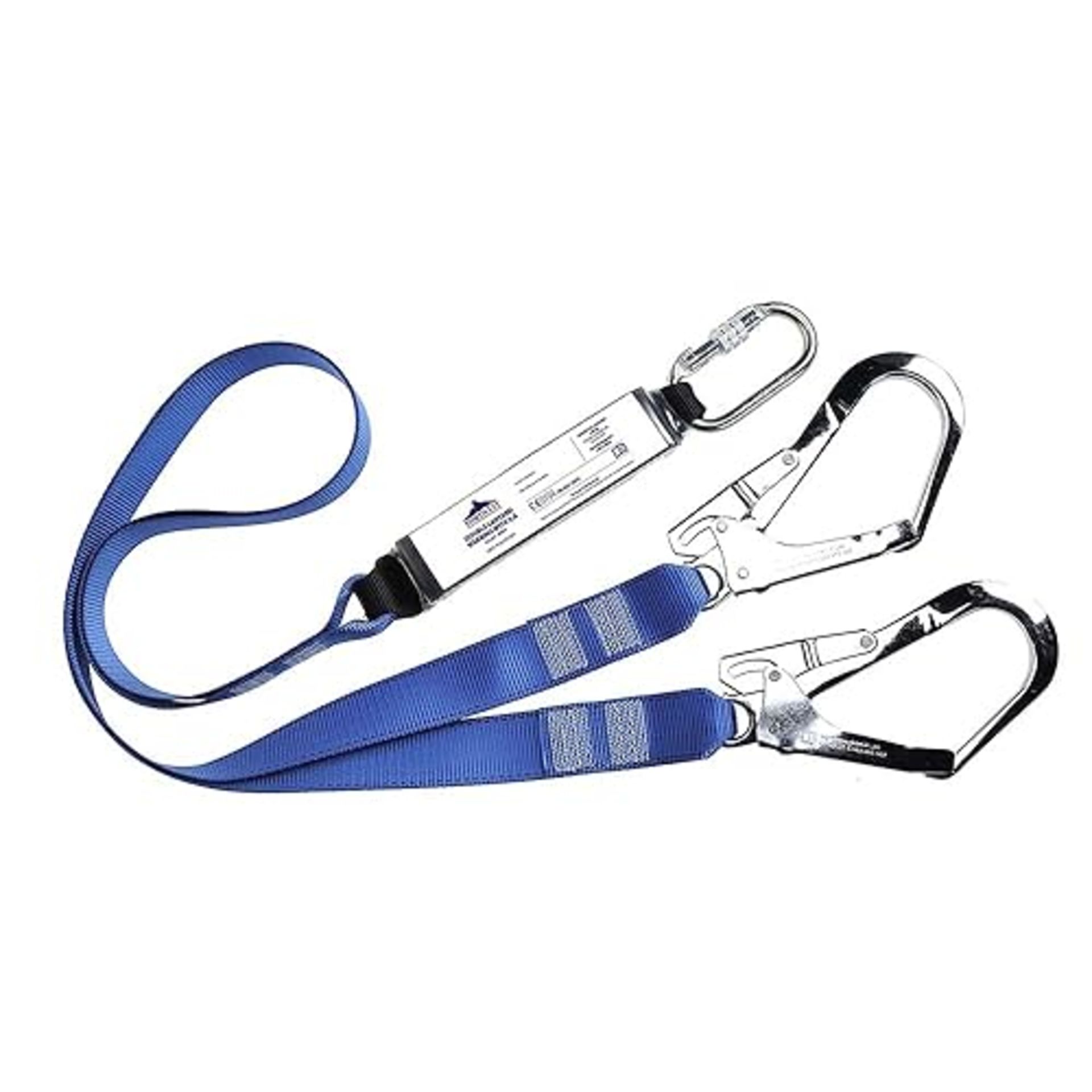 Portwest FP51 Double Webbing 1,8m Lanyard Royal Blue