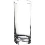 Luigi Bormioli - Strauss - Hi-Ball / Tumbler Crystal Glasses - Dishwasher Safe - Made in Italy - Se