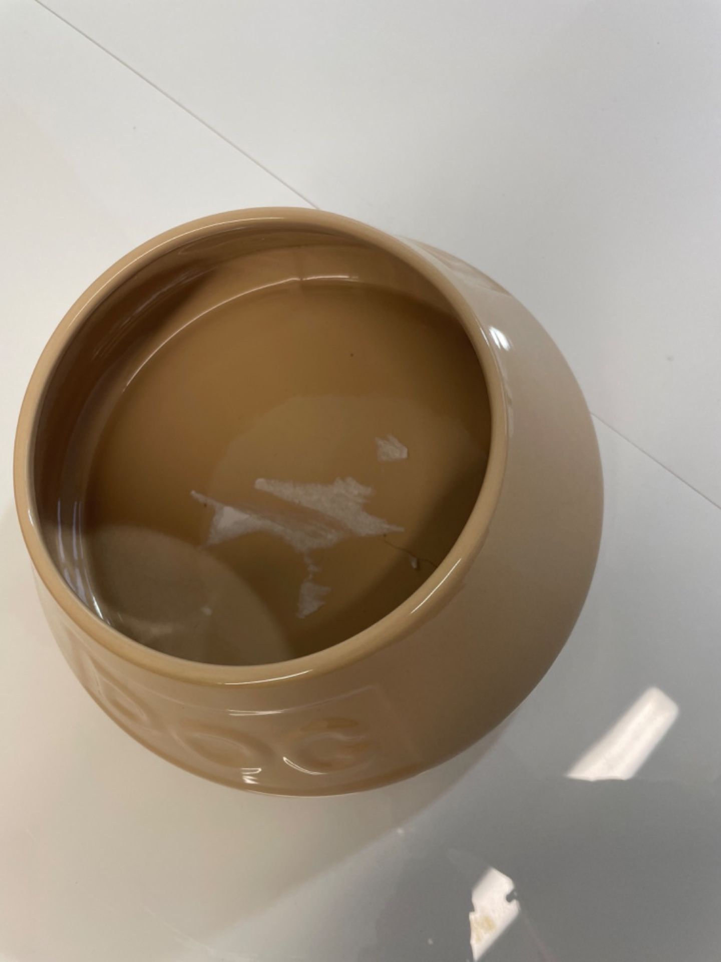Mason Cash Cane Non Tip Lettered Stoneware Dog Bowl, 21 cm - Image 2 of 3