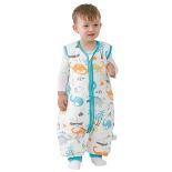 Mosebears Baby Sleeping Bag All Year Round Children's Sleeping Bag Winter 2.5 Tog 100% Organic Cott