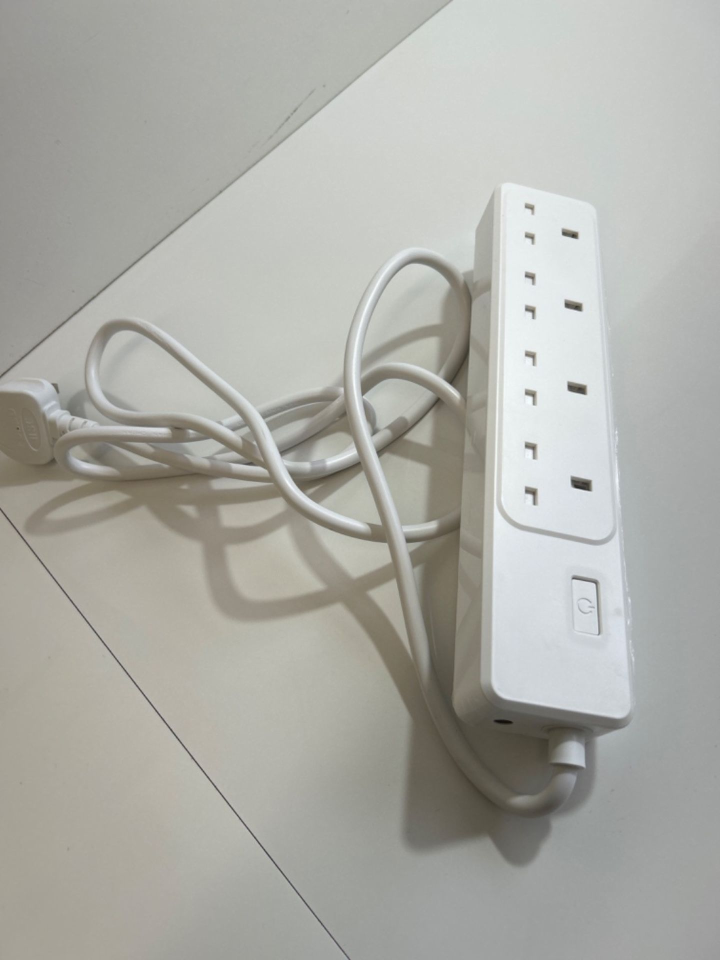 Smart Power Strip WiFi Plug - Smart Outlets Smart Extension Lead 1.8m with 4 AC Outlets, Compatible - Image 2 of 3