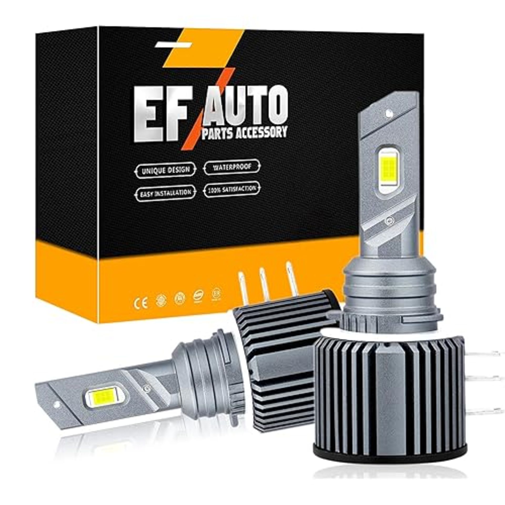 H15 LED Headlight Bulbs Kit Canbus Error Free 12V 70W 14000Lumens CSP Chip Super Bright H15 led Hea