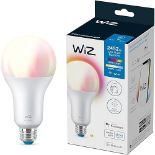 WiZ Colour [E27 Edison Screw] Smart Connected WiFi Light Bulb A80. 150W App Control for Home Indoor