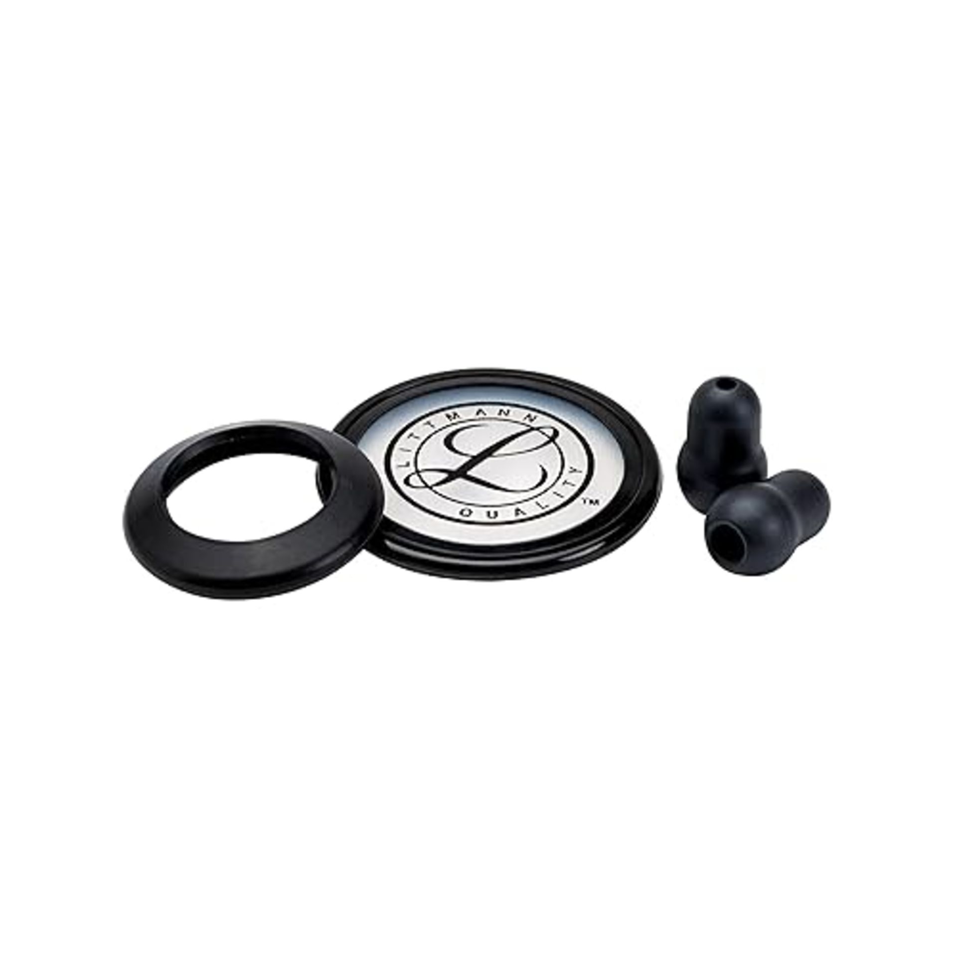 3M Littmann Stethoscope Spare Parts Kit, Classic II S.E., Black, 40005