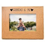 Second Ave Oak 6x4 Landscape Picture Photo Frame Grandad & Me Gift Father's Day