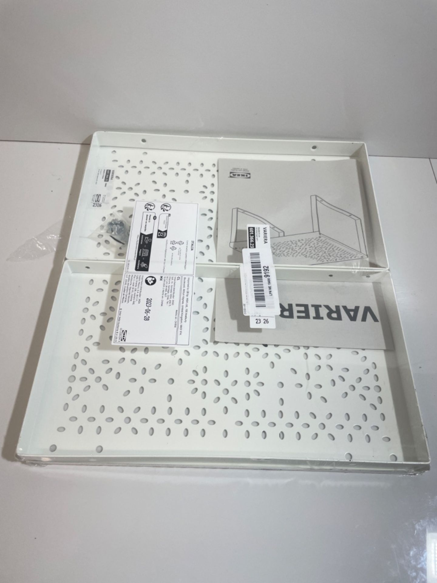 Ikea VARIERA Shelf Insert White 32x28x16 cm 601.366.23 One Size,Others_SML, 32x28x16cm - Image 2 of 2