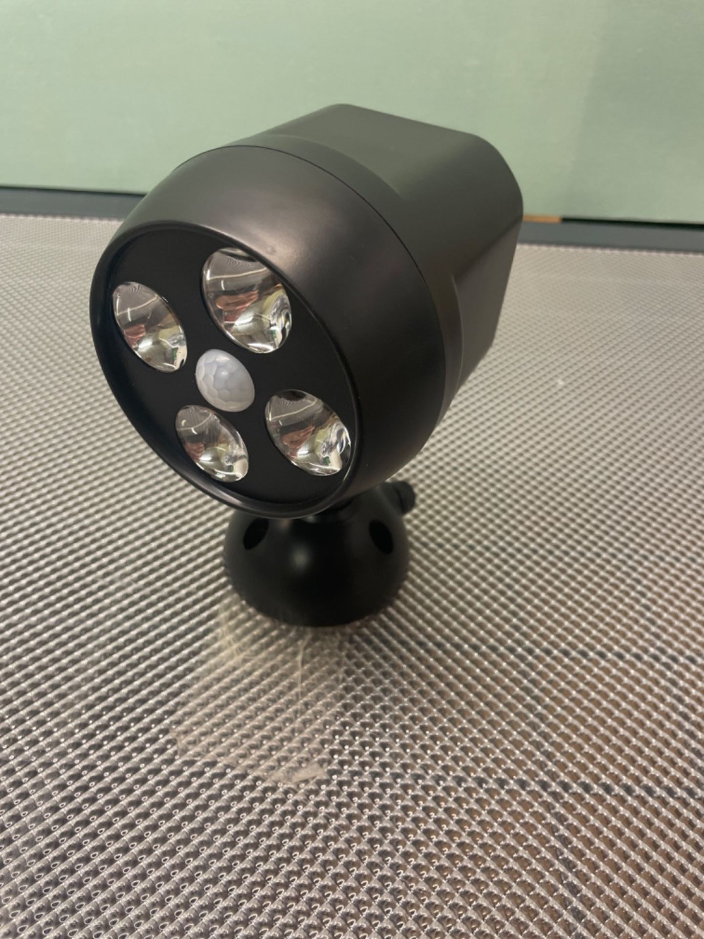 NICREW Battery Powered Outdoor LED Security Light 1 Pack, PIR Motion Sensor Spotlight, Weatherproof - Image 2 of 3