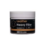 Leather Repair Filler (Black) - For Filling Holes, Scuffs, Scratches, Cracking Etc - Heavy Filler -