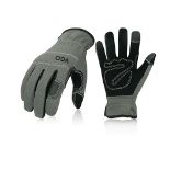 Vgo... Winter Work Gloves Waterproof Touchscreen, Warm Safety Working Gloves in Cold Weather Light 