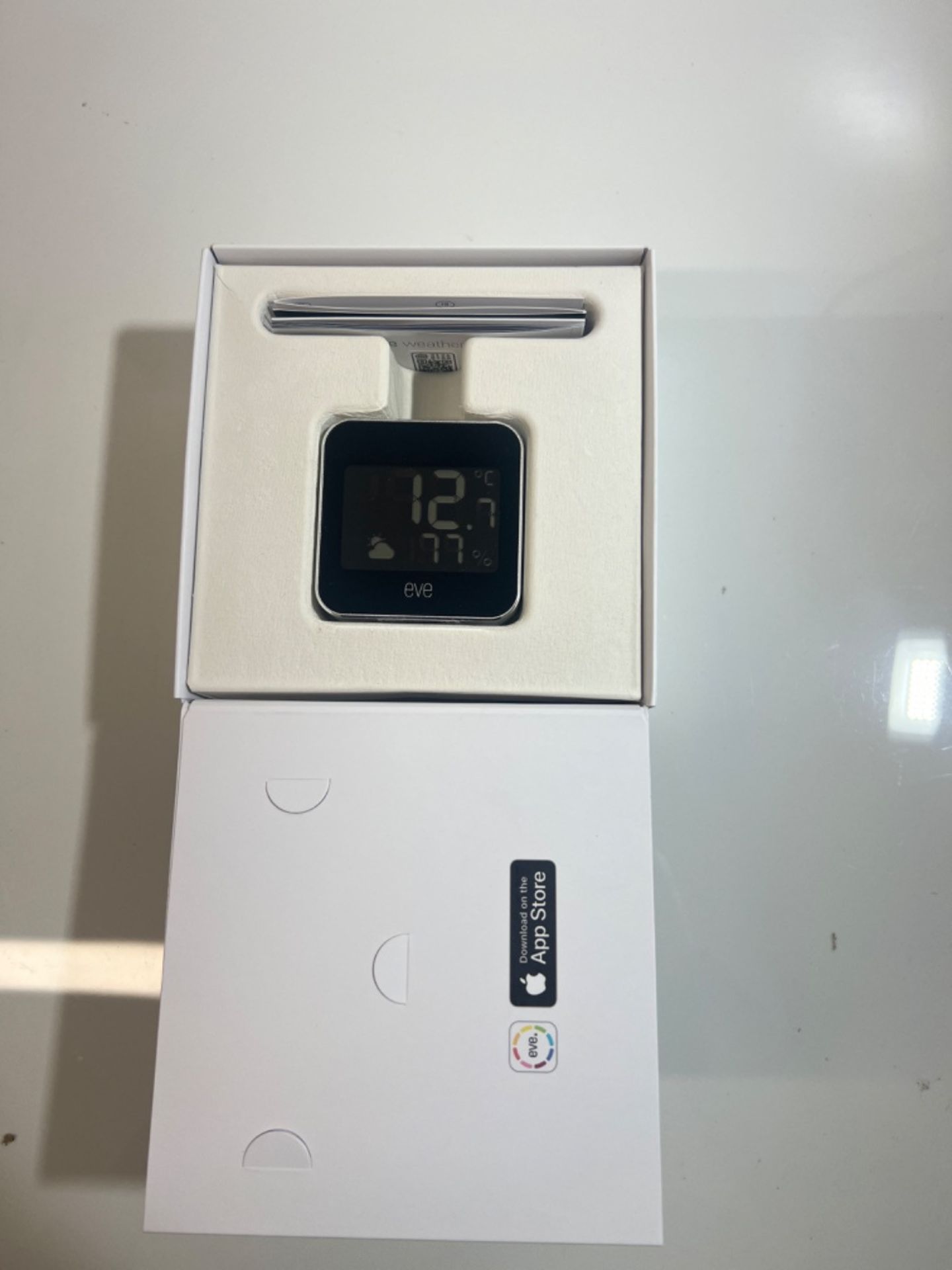 Eve Weather - Connected Weather Station wit Apple HomeKit technology for tracking temperature, humi - Image 2 of 2