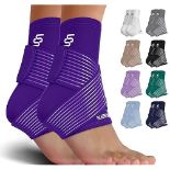 Sleeve Stars Ankle Support for Ligament Damage & Sprained Ankle, Plantar Fasciitis Support & Achill