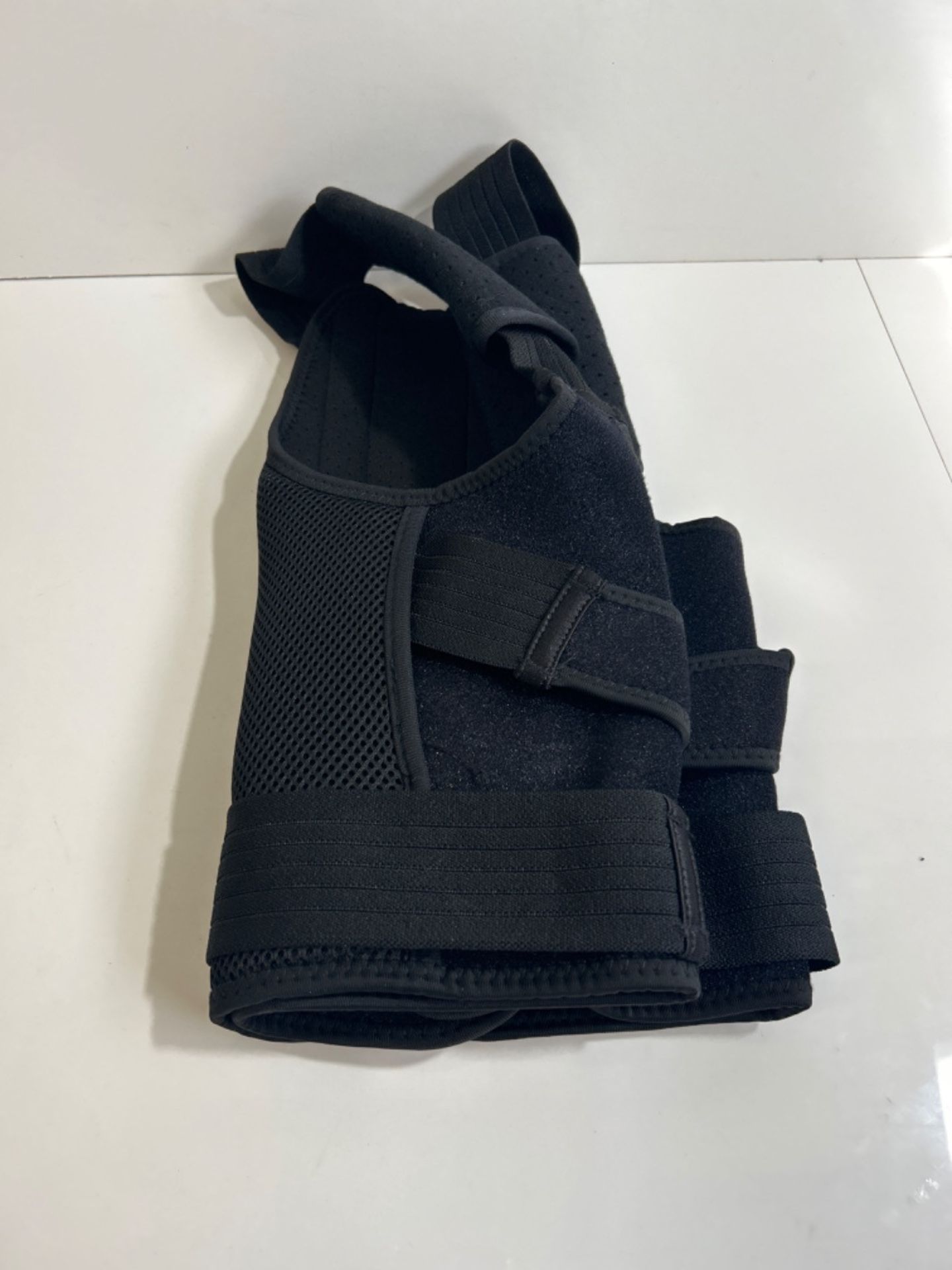 Back Support Brace Posture Corrector: Adjustable Shoulder Lumbar Belt For Women and Men - Upper Bac - Image 3 of 3