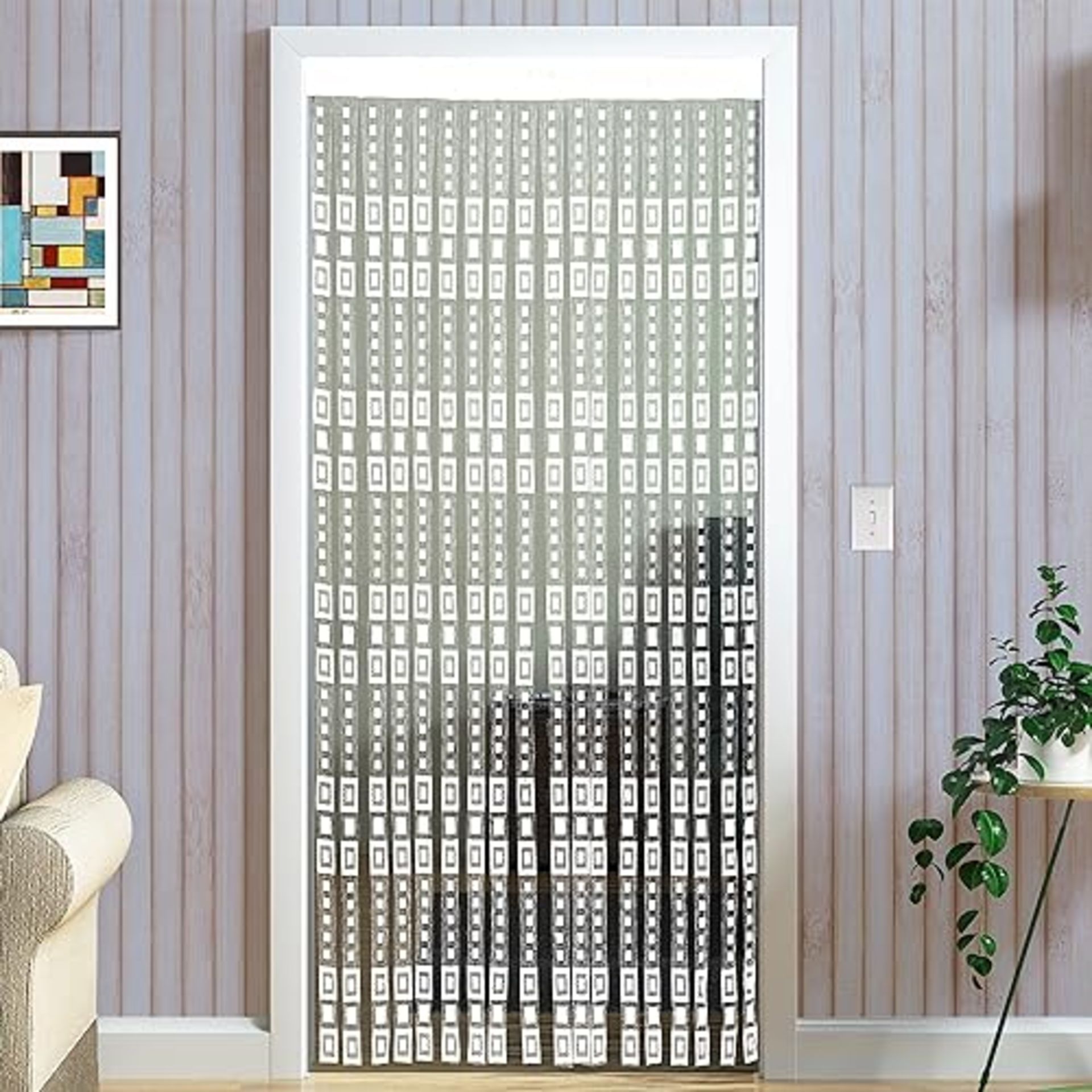 Taiyuhomes Door Curtains Fly Screens For Doors String Curtain Doorway Sheer Divider Window for Livi