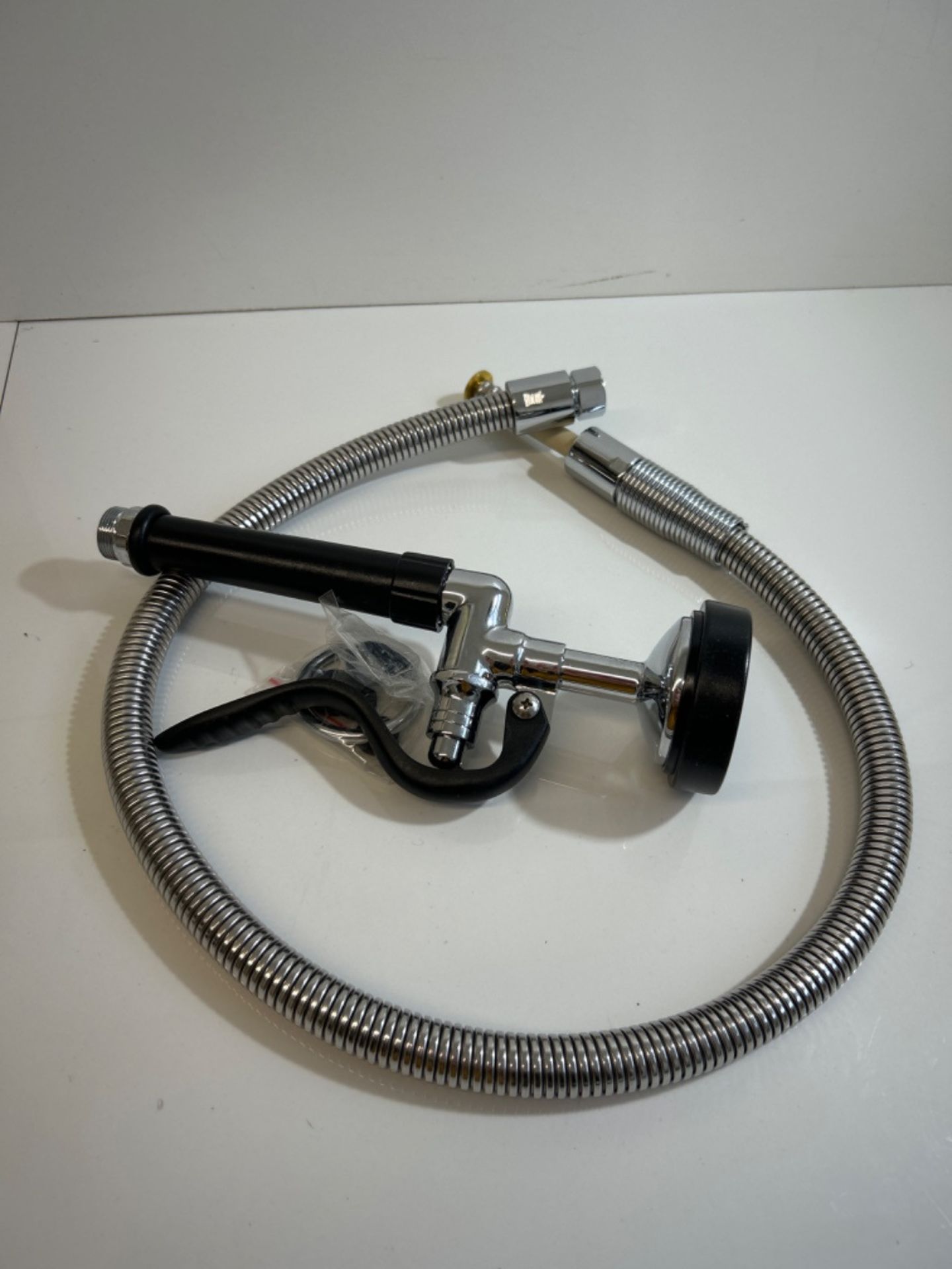 Pre-Rinse Replacement Kit - High Pressure Spray Head and Stainless Steel Hose Connection for Commer - Image 3 of 3