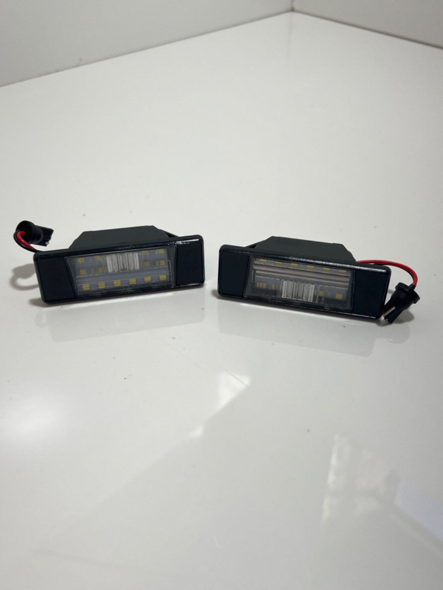 TECTICO LED Rear Number Plate Bulb SMD Bright White Canbus License Plate Lights Compatible with Nis