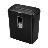 Fellowes Powershred FS-6C 6 Sheet Cross Cut Personal Shredder for Home and Office Use - 15 Litre Bi