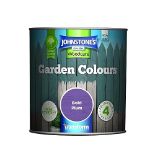 Johnstone’s - Garden Colours - Bold Plum - Exterior Wood Paint - Fade Resistant - Suitable for Ga