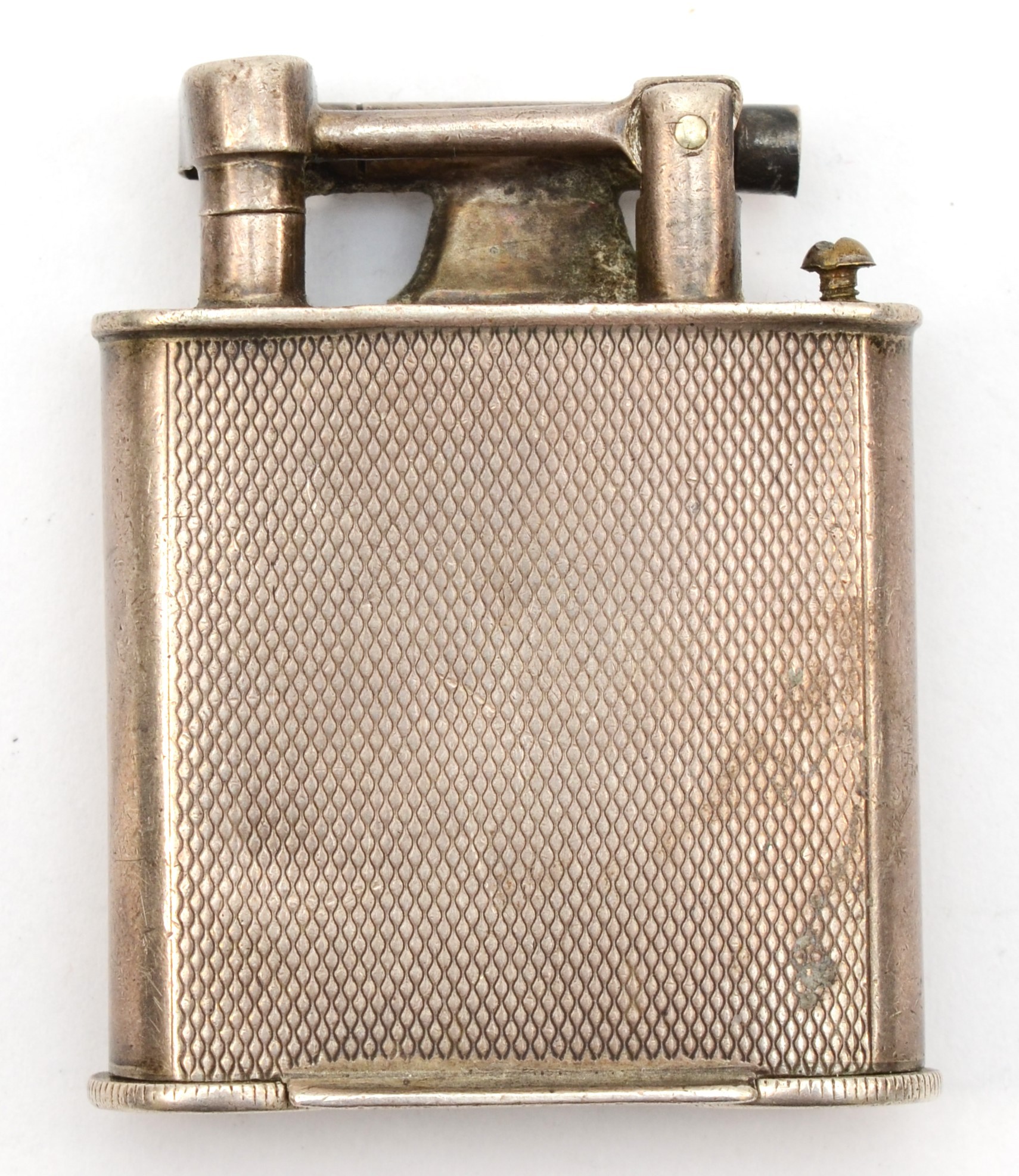 "The Mappin Lighter", an Art Deco silver petrol lighter, by Mappin & Webb, Birmingham 1931, with - Image 2 of 3