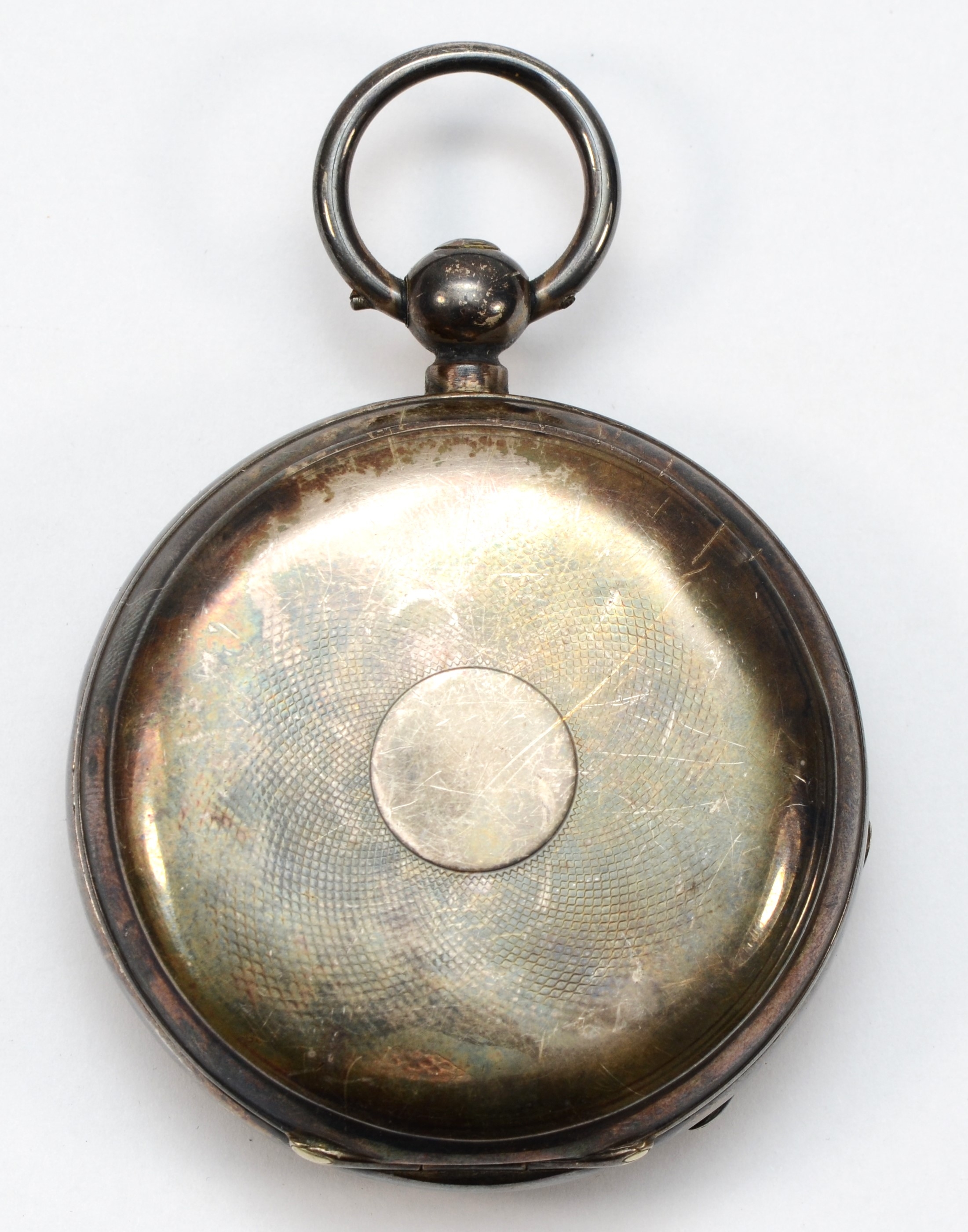 Dominion Watch Co., a silver open face key wind pocket watch, Birmingham 1884, signed and numbered - Image 2 of 3