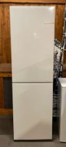 A Bosch freestanding fridge/freezer, H184, W55, D55cm.
