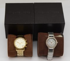 Michael Kors, a stainless steel ladies quartz wristwatch, Kerry MK-3441, together with a RITZ D