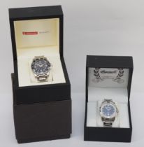 Victorinox, a stainless steel Maverick II gentleman's wristwatch, S/N 080511619, Model 24136,
