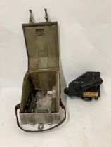 Air Ministry bubble sextant MK. 1X, stores reference 6B/151, serial number 12590, held in fitted