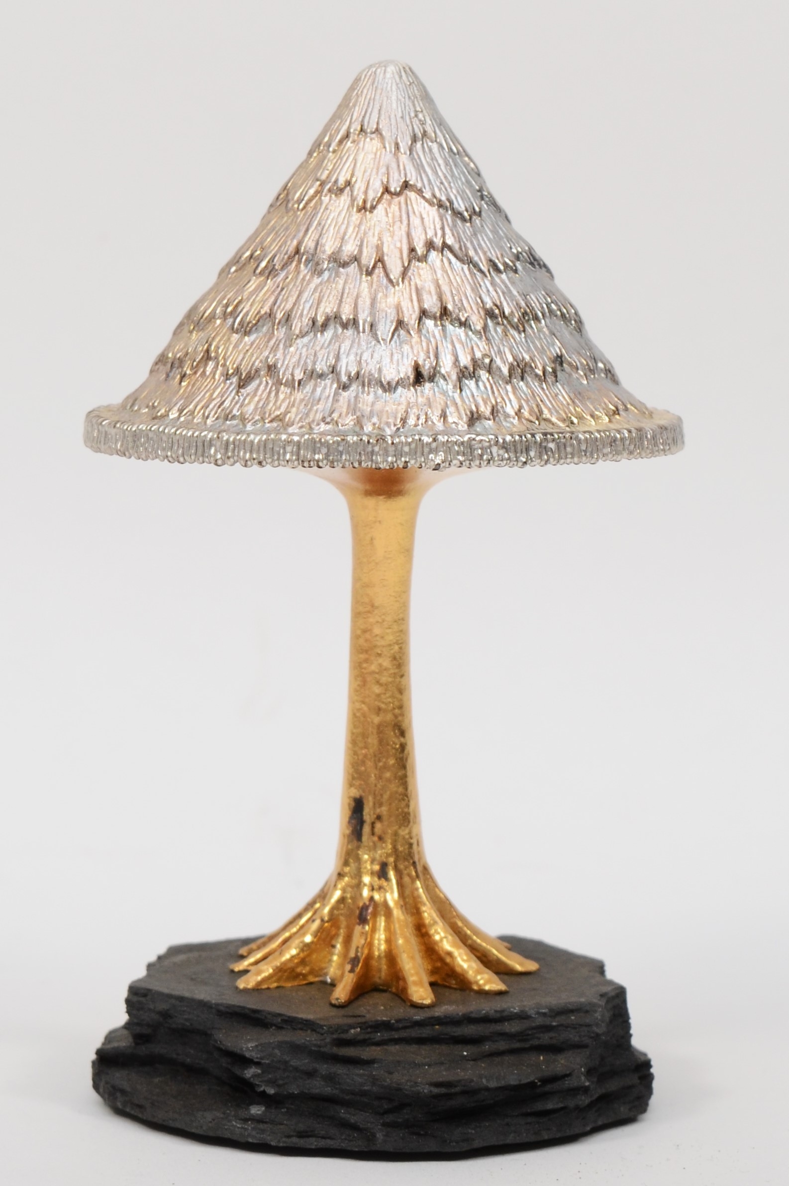 Christopher Nigel Lawrence, a limited edition silver, enamel and parcel gilt surprise mushroom, - Image 2 of 5