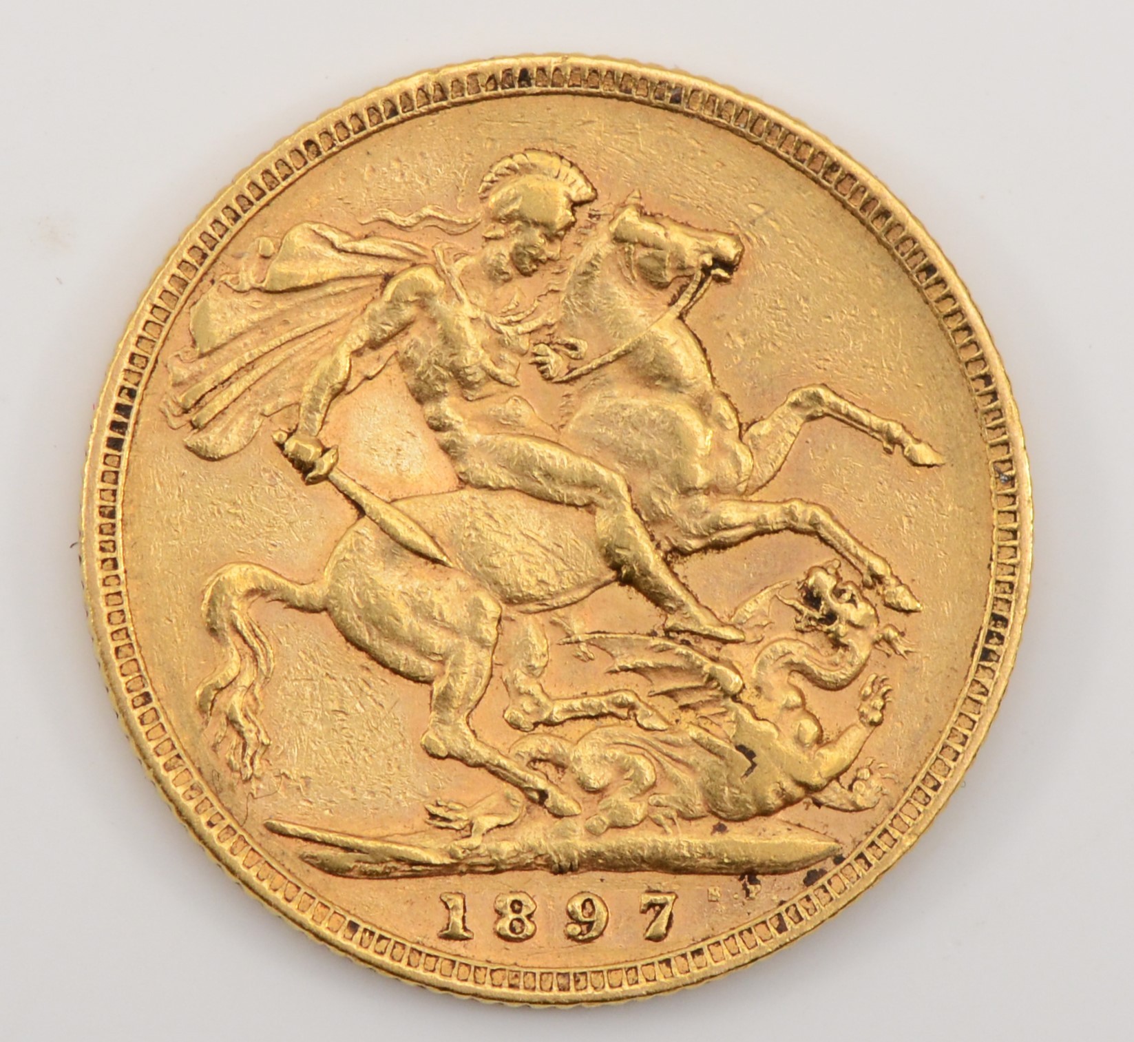 Victoria, old head sovereign, 1897 - Bild 2 aus 2