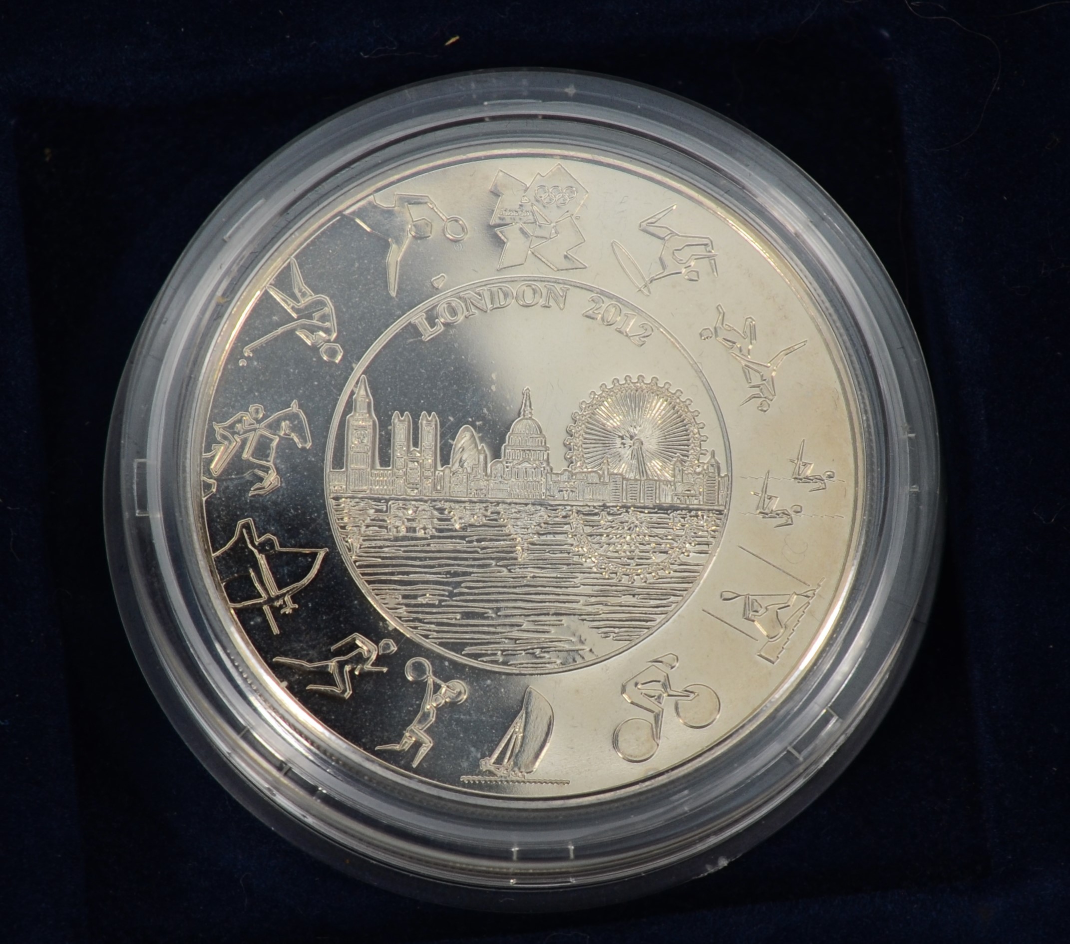 A Westminster London 2012 sports collection silver proof 50p coin set, 29 sterling silver 50p - Bild 5 aus 5