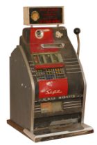 Mad Money by Sega Enterprises Ltd. one arm electromechanical three reel slot machine, c. 1960, 5p