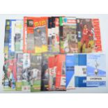 A collection of football programs, to include Spurs v Chelsea 1969, 72, 75, v Liverpool 1972.77,
