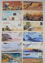 Battle of El Alamein 1942 Montgomery signed FDC, 12 of 25 covers and eleven other signed FDC's