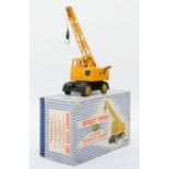 Dinky Toys - Coles Mobile Crane, number 971, having hoisting, jib raising and slewing movements,