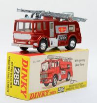 Dinky Toys - A boxed Dinky 285 Merryweather Marquis Fire Tender, having operating water pump,