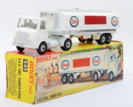 Dinky Toys - A boxed Dinky 945 A.E.C Fuel Tanker 'Esso', original box.