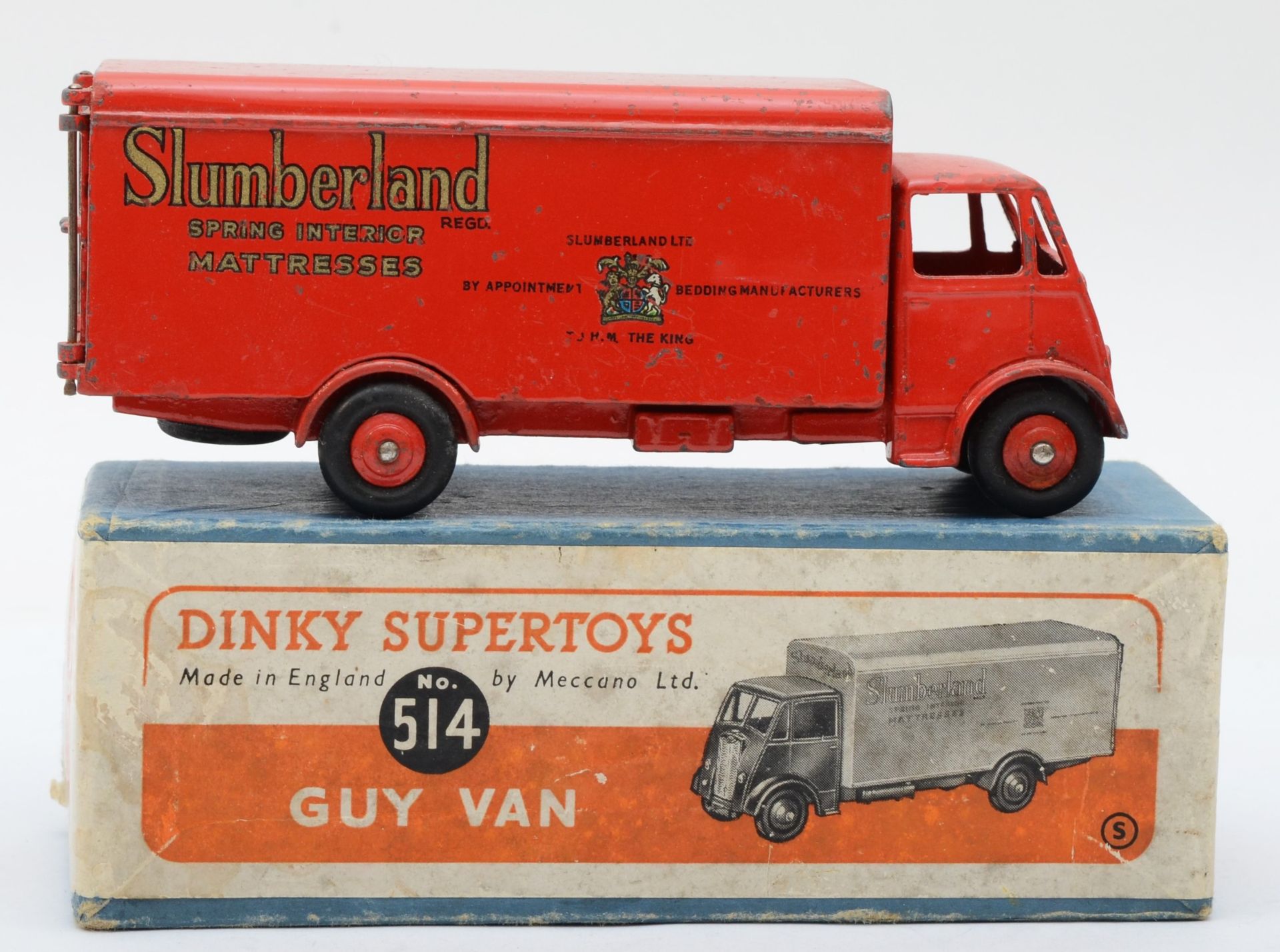 Dinky Toys - A boxed Dinky Supertoy Guy Van "Slumberland" No 514. - Image 3 of 3