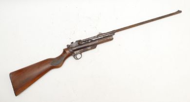 Webley & Scott, Birmingham, .22 Cal 'MKII Service' barrel-cocking air-rifle, circa 1930's, the