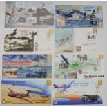 WW2 D-Day landings Edward Gueritz, Beachmaster 6/6/44 signed FDC 6-6-2004 postmark, four other