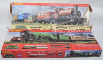 Hornby Model Railway; 'The Flying Scotsman' train set, 00 gauge, boxed (incomplete) together with