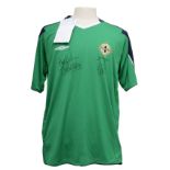 Signed Northern Ireland Shirt 2005-2006 XL Signed by; Keith Gillespie Martin O'Neill