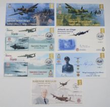 WW2 Dambuster Sqn Ldr Les Munro signed Special Nickel Drops FDC, 5th July 2005 postmark, 12 of 30