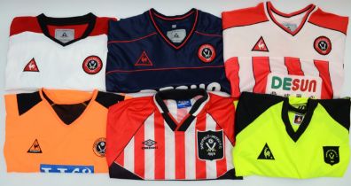Collection of Sheffield United Football Shirts Size 50/52" (6)