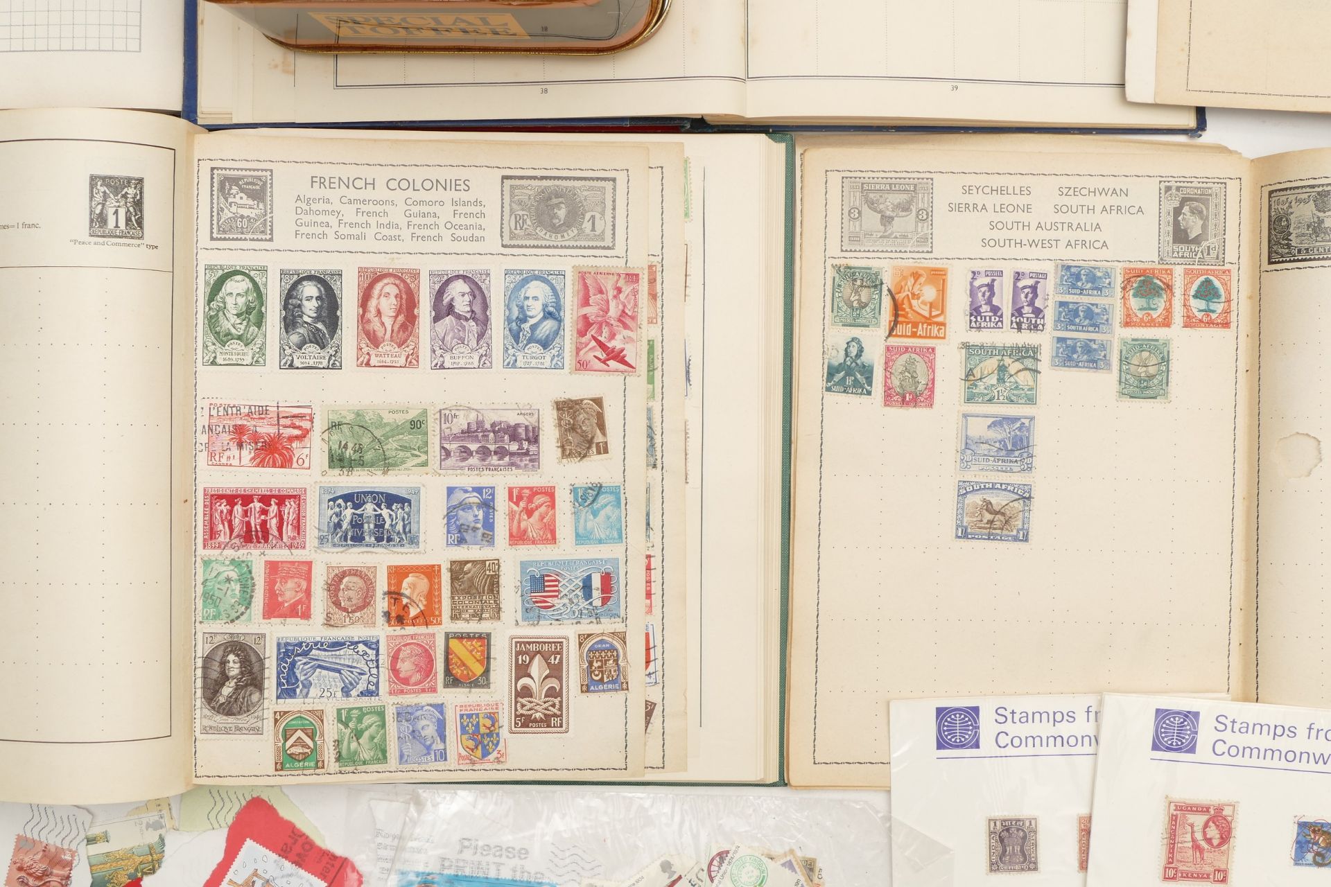 A large quantity of used GB and World stamps - Image 3 of 4